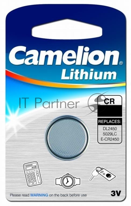 Элемент питания литиевый CR CR1220 BL-1 (блист.1шт) Camelion 3071