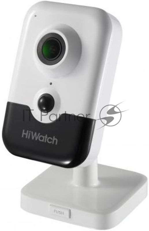 Видеокамера IP Hikvision HiWatch DS-I214(B) 4-4мм цветная корп.:белый/черный