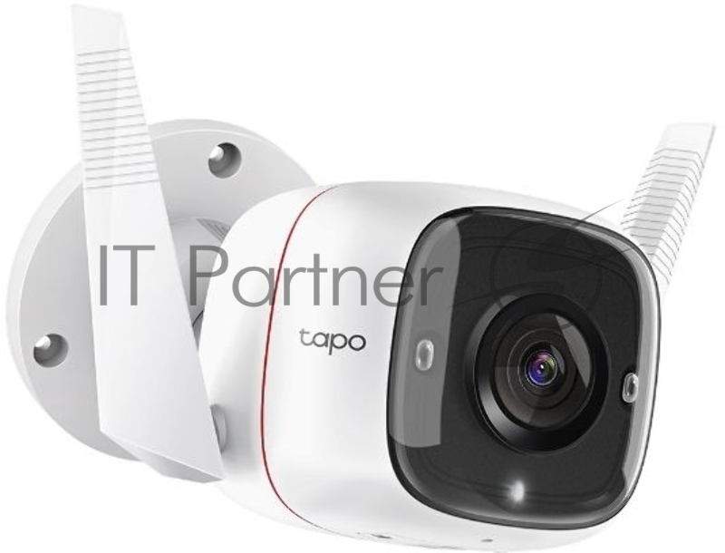 Видеокамера IP TP-Link Tapo C310 White 3MP indoor & outdoor IP camera, 30m Night Vision, IP66 dust & waterproof, Motion Detection and Notification, 2-way Audio, supports Micro SD card storage, easy setup with APP