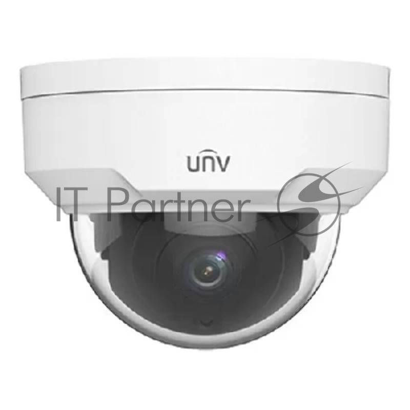 Видеокамера IP Купольная антивандальная Uniview IPC324LE-DSF28K-G : фикс. объектив 2.8мм, 4MP, Smart IR 30m, WDR 120dB, Ultra 265/H.264/MJPEG, MicroSD, POE, IP67, IK10