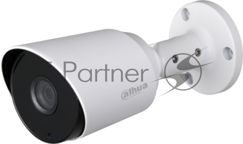 Камера видеонаблюдения Dahua DH-HAC-HFW1200TP-0360B 3.6-3.6мм HD СVI цветная корп.:белый