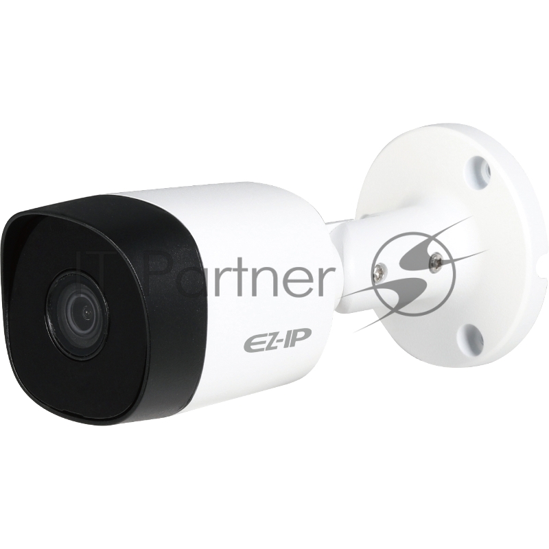 Видеокамера HDCVI EZ-IP EZ-HAC-B2A11P-0280B цилиндрическая, 1/2.7 1Мп КМОП, 2.8мм объектив, 4в1(CVI/TVI/AHD/CVBS), IP67