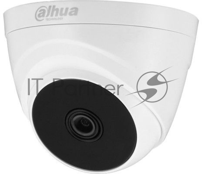 Видеокамера HDCVI EZ-IP EZ-HAC-T1A11P-0360B купольная, 1/2.7 1Мп КМОП, 3.6мм объектив, 4в1(CVI/TVI/AHD/CVBS)