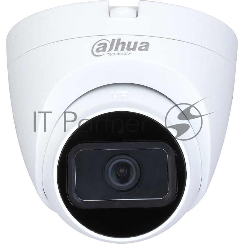 Камера видеонаблюдения Dahua DH-HAC-HDW1200TRQP-A-0280B 2.8-2.8мм HD-CVI HD-TVI цветная корп.:белый
