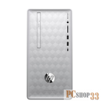 ПК HP Pavilion 590 590-p0005ur 4GK93EA i3-8100/8GB/1TB+16GB Intel Optane/NV GT1030 2GB/DVD-RW/KBD+