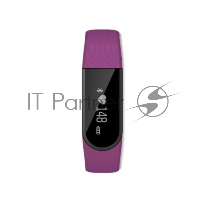 Смарт-браслет Lime 116HR Purple Пульсометр, Шагомер, Подсчет калорий, Часы, Будильник, Пурпурный ремешок