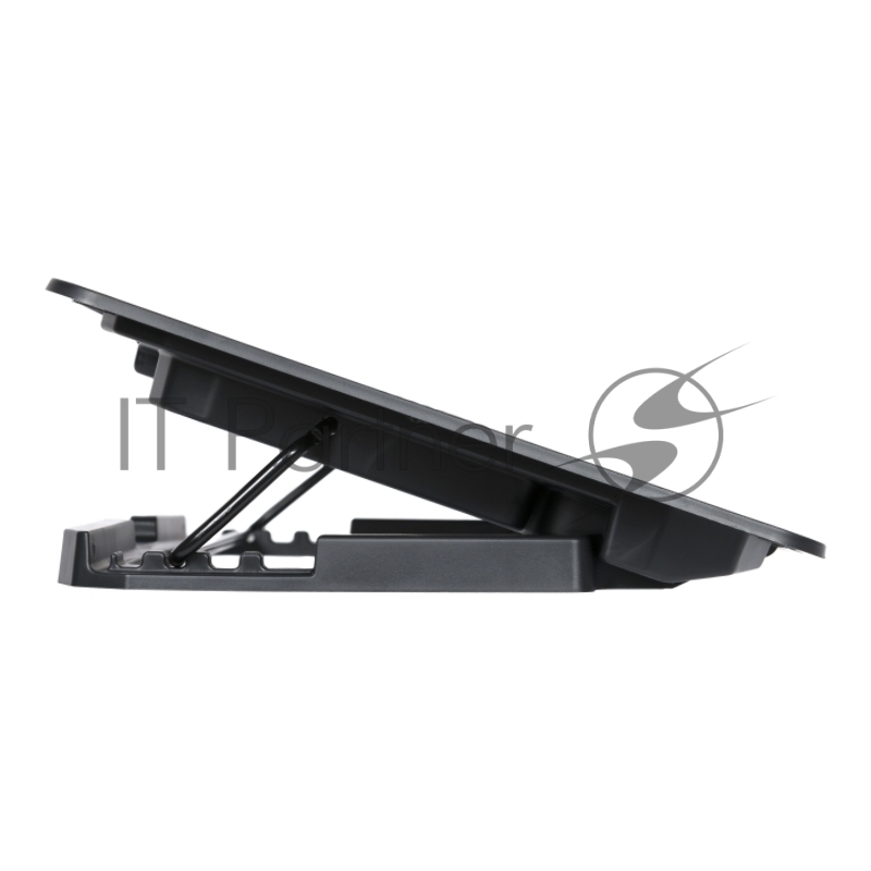 Подставка для ноутбука STM IP17 STM Laptop Cooling IP17 Black (17,3, 2x(125x125), 2x2 LED backlight, Black plastic+metal mesh, 3 types height adjustable )