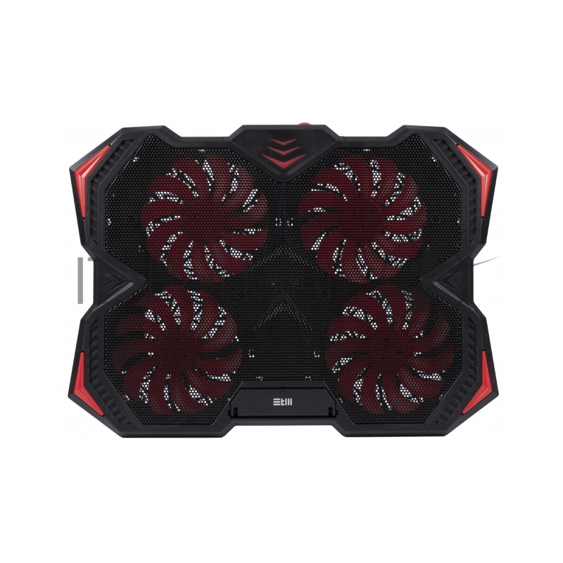 Подставка для ноутбука STM IP35 Black STM Laptop Cooling IP35 Black (17,3, 4x(140x140), plastic+metal mesh)