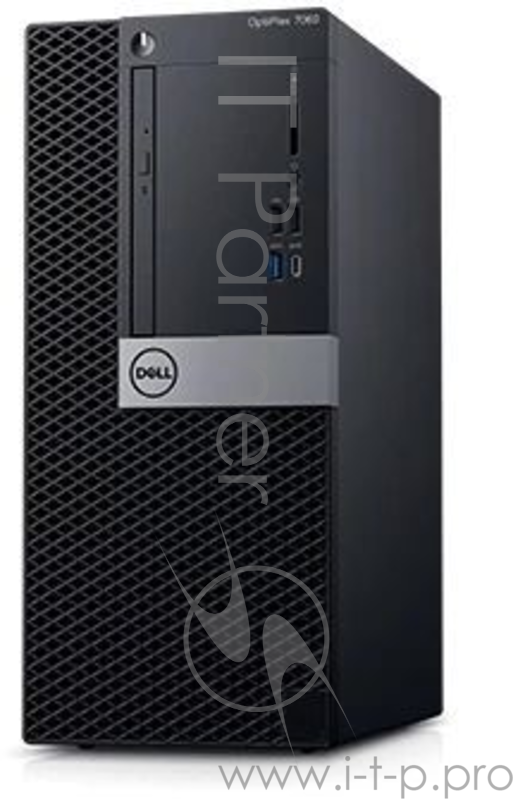 ПК Dell Optiplex 7060 MT i5 8500 (3.0)/8Gb/1Tb 7.2k/R5 430 2Gb/DVDRW/Windows 10 Professional/GbitEth