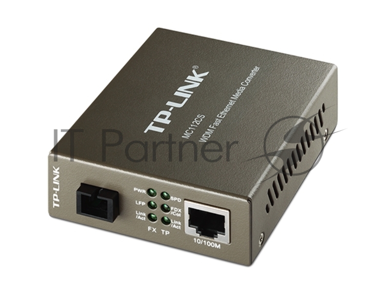 Сетевой коммутатор TP-Link SMB MC112CS Медиаконвертер 10/100M RJ45 to 100M single-mode, Full-duplex, up to 20Km