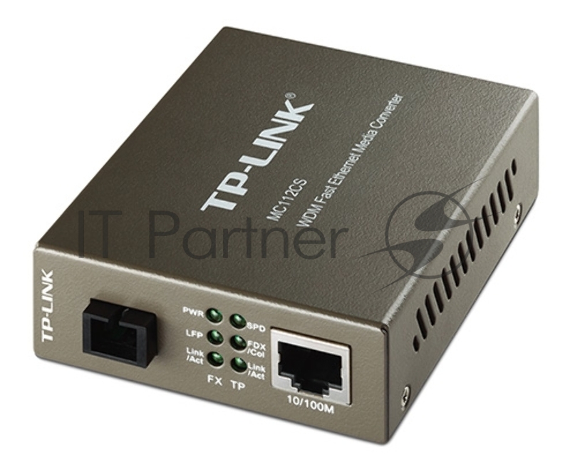 Сетевой коммутатор TP-Link SMB MC112CS Медиаконвертер 10/100M RJ45 to 100M single-mode, Full-duplex, up to 20Km
