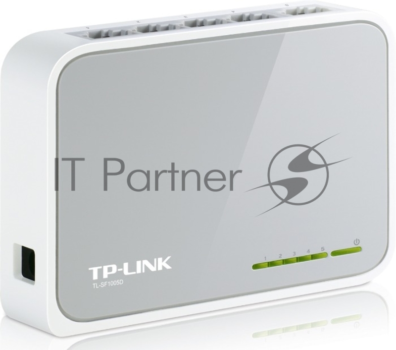 Коммутатор TP-Link SOHO TL-SF1005D Коммутатор 5-port 10/100M mini Desktop Switch, 5 10/100M RJ45 ports, Plastic case