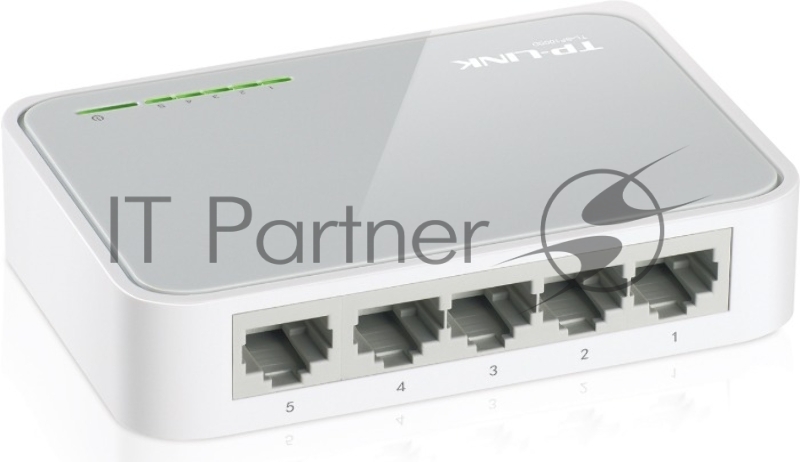 Коммутатор TP-Link SOHO TL-SF1005D Коммутатор 5-port 10/100M mini Desktop Switch, 5 10/100M RJ45 ports, Plastic case