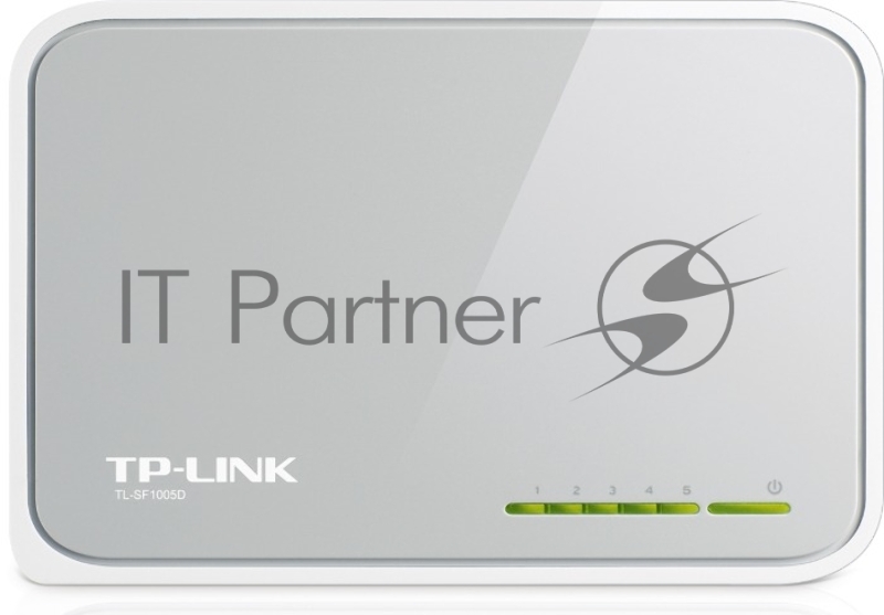Коммутатор TP-Link SOHO TL-SF1005D Коммутатор 5-port 10/100M mini Desktop Switch, 5 10/100M RJ45 ports, Plastic case