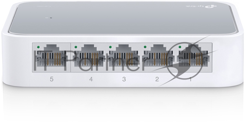 Коммутатор TP-Link SOHO TL-SF1005D Коммутатор 5-port 10/100M mini Desktop Switch, 5 10/100M RJ45 ports, Plastic case