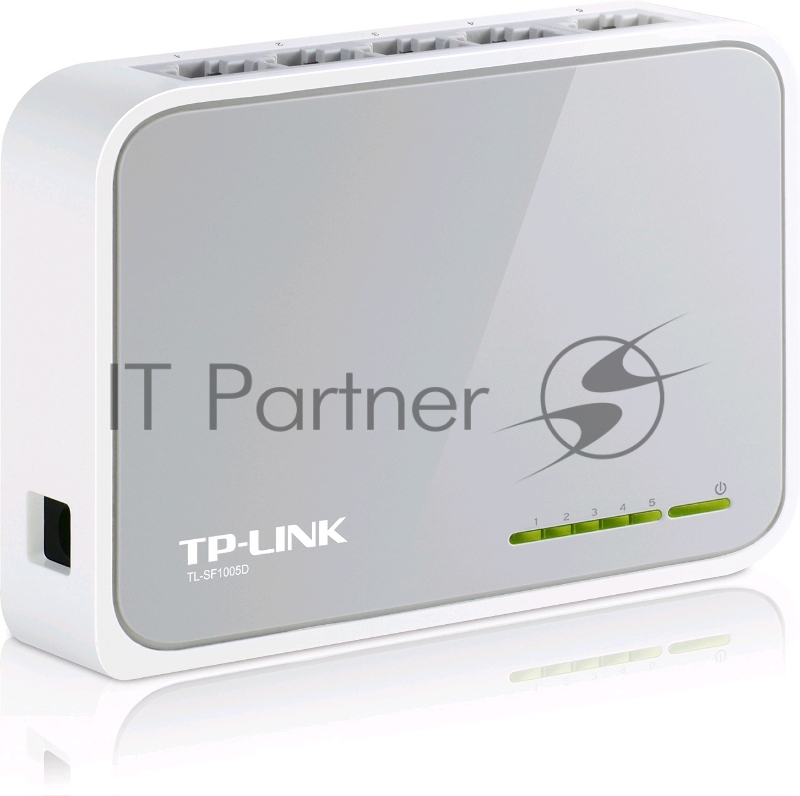 Коммутатор TP-Link SOHO TL-SF1005D Коммутатор 5-port 10/100M mini Desktop Switch, 5 10/100M RJ45 ports, Plastic case