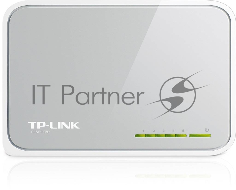 Коммутатор TP-Link SOHO TL-SF1005D Коммутатор 5-port 10/100M mini Desktop Switch, 5 10/100M RJ45 ports, Plastic case