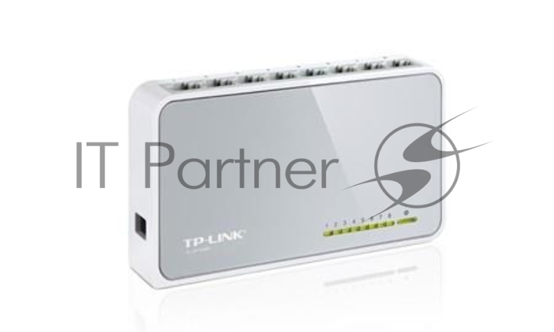 Коммутатор TP-Link SOHO TL-SF1008D Коммутатор 8-port 10/100M mini Desktop Switch, 8 10/100M RJ45 ports, Plastic case