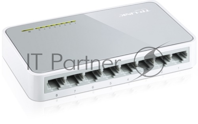 Коммутатор TP-Link SOHO TL-SF1008D Коммутатор 8-port 10/100M mini Desktop Switch, 8 10/100M RJ45 ports, Plastic case