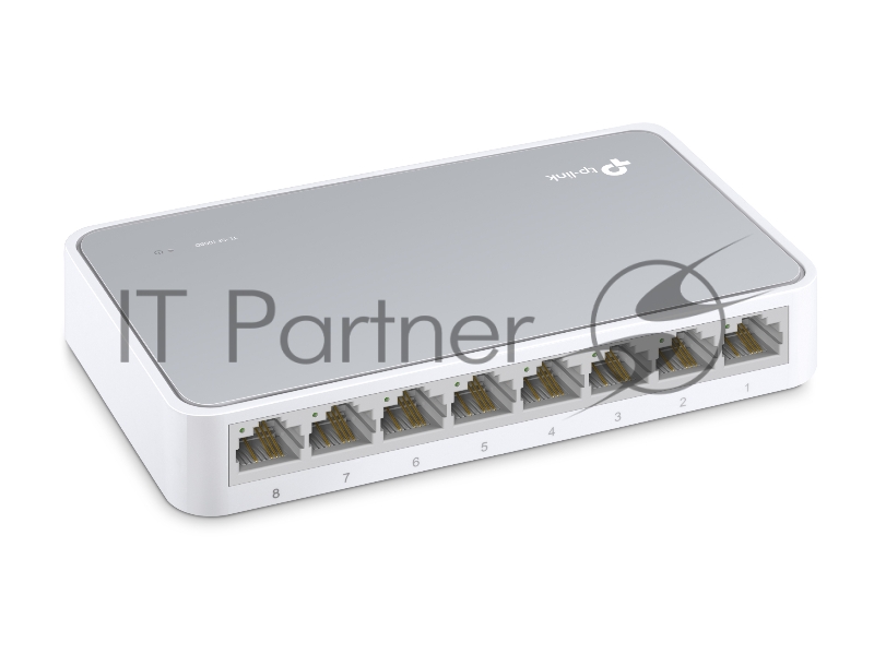 Коммутатор TP-Link SOHO TL-SF1008D Коммутатор 8-port 10/100M mini Desktop Switch, 8 10/100M RJ45 ports, Plastic case