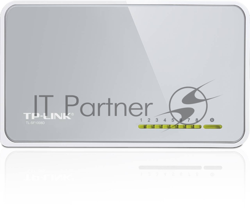 Коммутатор TP-Link SOHO TL-SF1008D Коммутатор 8-port 10/100M mini Desktop Switch, 8 10/100M RJ45 ports, Plastic case