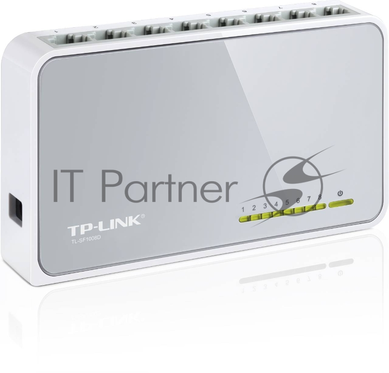 Коммутатор TP-Link SOHO TL-SF1008D Коммутатор 8-port 10/100M mini Desktop Switch, 8 10/100M RJ45 ports, Plastic case