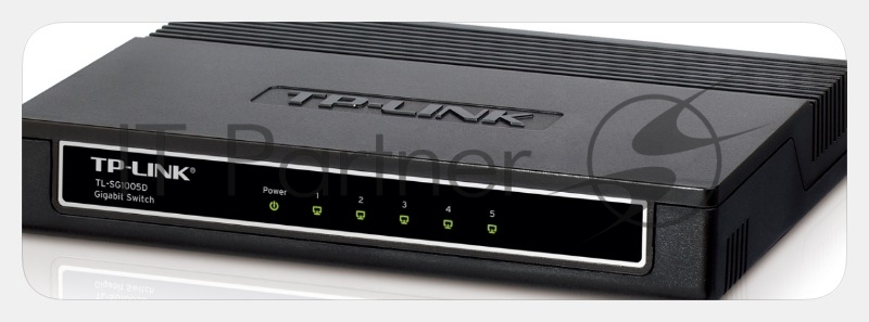 Коммутатор TP-Link SMB TL-SG1005D Коммутатор 5-port Gigabit Switch, plastic case