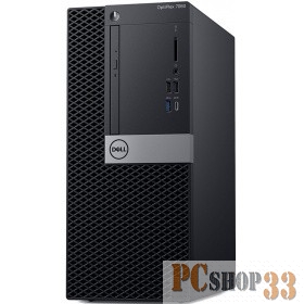 ПК Dell Optiplex 7060 MT i7 8700 (3.6)/16Gb/1Tb 7.2k/HDG630/DVDRW/Windows 10 Professional/GbitEth/24