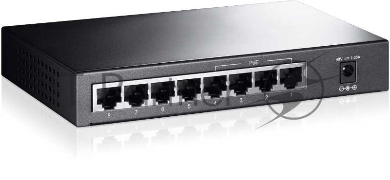Коммутатор TP-Link SMB TL-SF1008P Коммутатор 8-port 10/100M Desktop PoE Switch