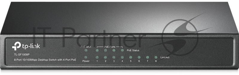 Коммутатор TP-Link SMB TL-SF1008P Коммутатор 8-port 10/100M Desktop PoE Switch