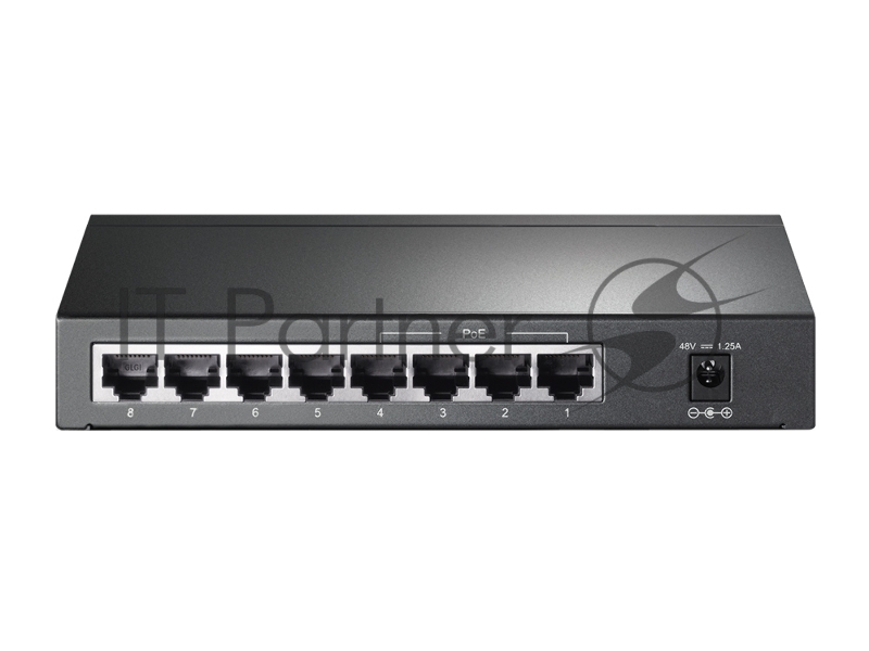 Коммутатор TP-Link SMB TL-SG1008P Коммутатор 8-port Gigabit Switch с 4 портами РоЕ