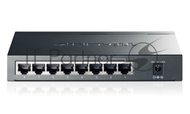 Коммутатор TP-Link SMB TL-SG1008P Коммутатор 8-port Gigabit Switch с 4 портами РоЕ