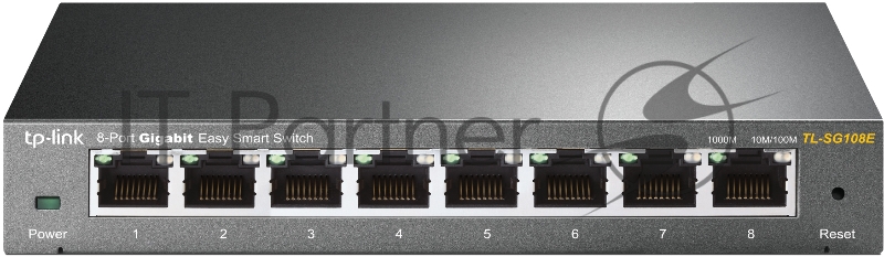 Коммутатор TP-Link SMB TL-SG108E 8-port Desktop Gigabit Switch, 8 10/100/1000M RJ45 ports