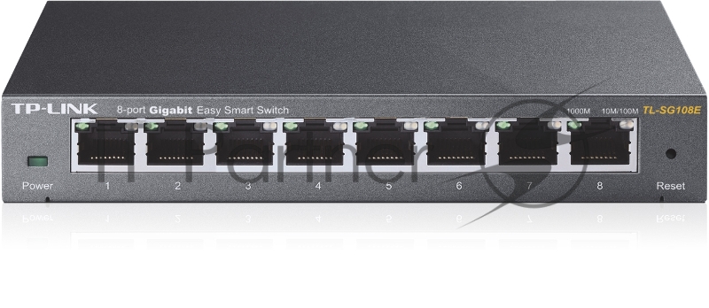 Коммутатор TP-Link SMB TL-SG108E 8-port Desktop Gigabit Switch, 8 10/100/1000M RJ45 ports