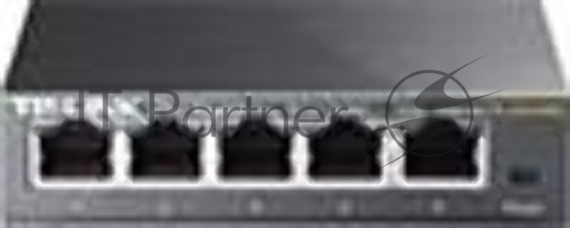 Сетевой коммутатор TP-Link SMB TL-SG105E 5-Port Gigabit Desktop Easy Smart Switch, 5 10/100/1000Mbps RJ45 ports, MTU/Port/Tag-based VLAN, QoS, IGMP Snooping