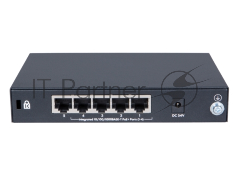 Коммутатор HP JH328A HPE 1420 5G PoE+ Switch( Unmanaged, 5*10/100/1000 Poe+ 32W, QoS, Fanless)