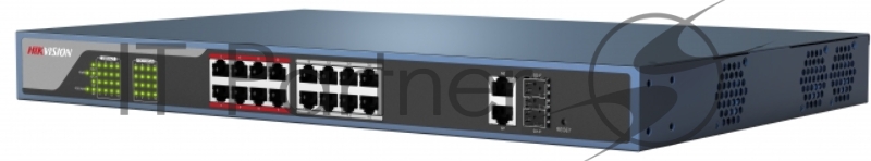 Коммутатор Hikvision DS-3E0318P-E 16xPOE