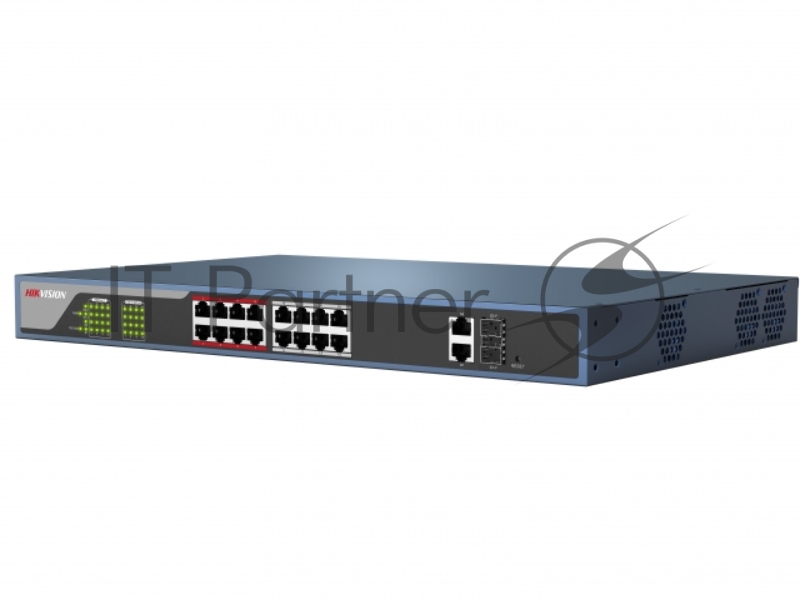 Коммутатор Hikvision DS-3E0318P-E 16xPOE