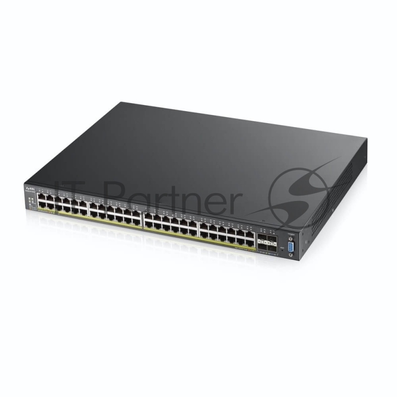 Коммутатор Zyxel XGS2210-52HP, 48 port Gigabit L2 managed PoE+ switch, 375 Watt, 4x 10G