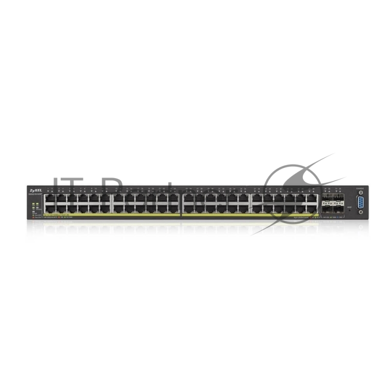 Коммутатор Zyxel XGS2210-52HP, 48 port Gigabit L2 managed PoE+ switch, 375 Watt, 4x 10G