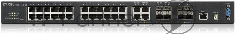 Коммутатор ZYXEL ZYXEL XGS4600-32 L3 Managed Switch, 28 port Gig and 4x 10G SFP+, stackable, dual PSU