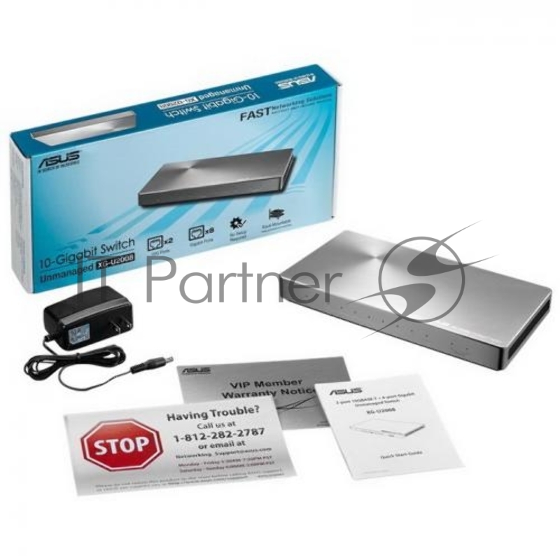 Неуправляемый коммутатор ASUS XG-U2008, RTL {10}