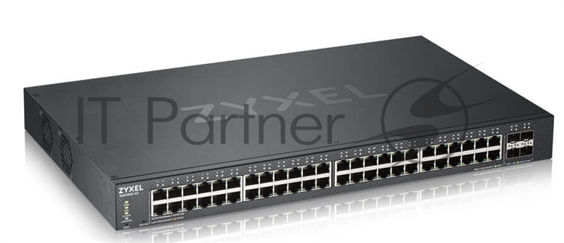 Коммутатор ZYXEL XGS1930-52 Hybrid Smart L2+ switch Zyxel Nebula Flex, 48xGE, 4xSFP+, Standalone / cloud management