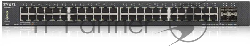 Коммутатор ZYXEL XGS1930-52 Hybrid Smart L2+ switch Zyxel Nebula Flex, 48xGE, 4xSFP+, Standalone / cloud management