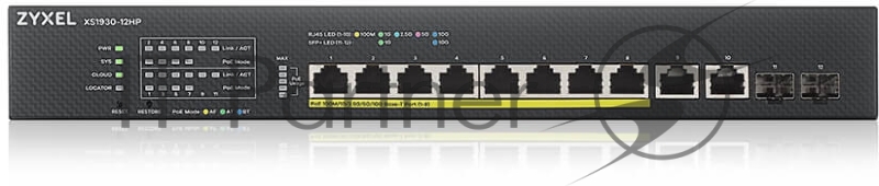 Коммутатор Zyxel NebulaFlex XS1930-12HP-ZZ0101F 2SFP+ 375W управляемый