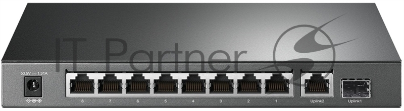 Коммутатор TP-Link TL-SG1210P 10-портовый гигабитный настольный с 8 портами PoE+ SMB