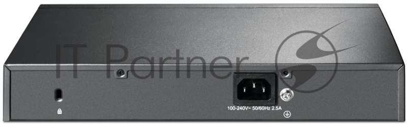 Коммутатор TP-Link JetStream 10-Port Gigabit Smart Switch with 8-Port PoE+, 8× Gigabit PoE+ Ports, 2× Gigabit SFP Slots, 802.3at/af, 150 W PoE Power, 1U 13-inch Rack-mountable Steel CaseIntegration with Omada SDN Controller, 802.1Q VLAN, STP/RSTP/MST