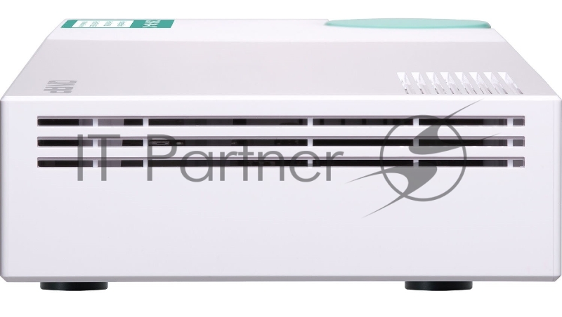 Коммутатор QNAP QSW-308-1C Unmanaged 10 Gb / s switch with 3 SFP + ports, of which 1 is combined with RJ-45, and 8 1 Gb / s RJ-45 ports, bandwidth up to 76 Gb / s, support JumboFrame
