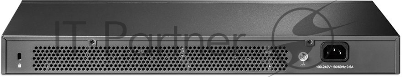 Коммутатор TP-Link JetStream™ 24-port Pure-Gigabit L2+ Managed Switch, 24 10/100/1000Mbps RJ45, 4*10G SFP+ Slots