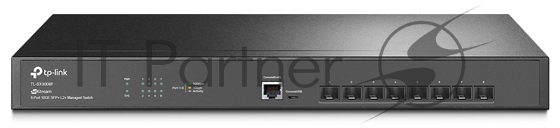 Коммутатор Fully managed switch with full 8-port 10G fiber ports and 160 Gbps switching capacity
